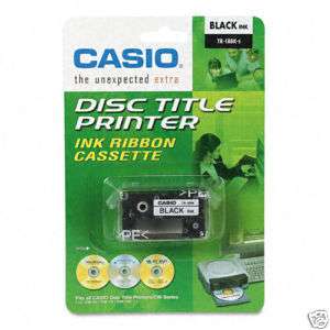 pack Casio CW 50 CW 75 CW 100 BLACK CD Printer Ribbon  