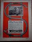 1929 WHITAKER Battery Cables Terminals for Car Ad items in Mirluck 
