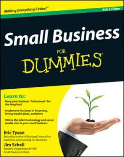   Small Business For Dummies by Eric Tyson, Wiley, John 