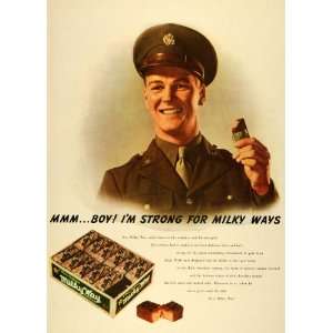   Army Soldier Care Package Dessert   Original Print Ad