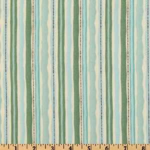  44 Wide Moda Fandango Raya Stripe Azul Fabric By The 