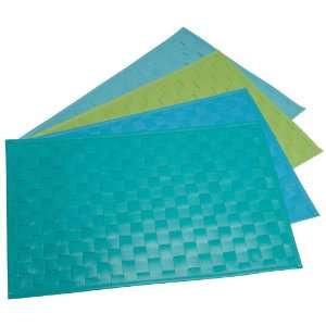  DII Cool Breeze Basket Weave Placemat, Set of 4