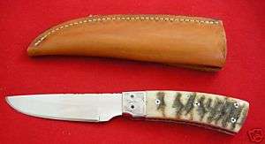 MIKE ALLEN WHISKERS CUSTOM FIXED BLADE KNIFE  