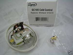 REFRIGERATOR COLD CONTROL REPLACES WHIRLPOOL 819470 NEW  