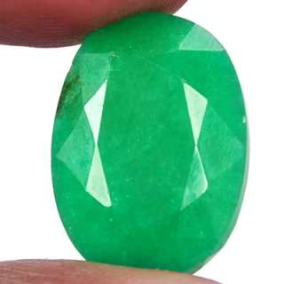 Natural 30.10 Ct Lovely Green Emerald Gemstone*Smarag​d*  