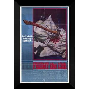  Friday the 13th 27x40 FRAMED Movie Poster   Style C