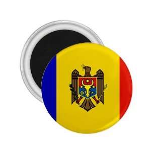   Magnet 2.25 Flag National of Moldova  