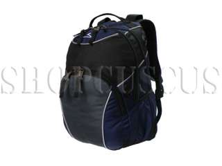 Computer Laptop Backpack Bag 15 Inch Day pack Navy  