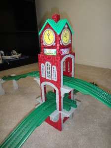 Fisher Price Geotrax High Chimes Clock Tower  