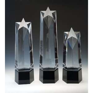  Star Tower Crystal Award   Small