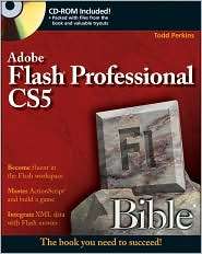Flash Professional CS5 Bible, (0470602287), Todd Perkins, Textbooks 