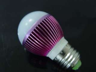 E27 3W LED Energy Saving White Light Bright Bulb Lamp 110V 240V  