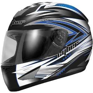  Cyber Racer US 95 Street Motorcycle Helmet   Blue/Black 