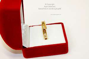 22ct/916 stunning attractive gold ring *Boxed*  