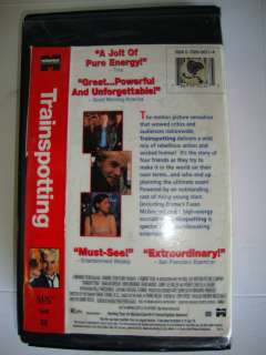 TRAINSPOTTING  VHS Movie ISBN 0788806114  