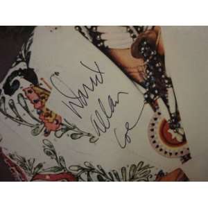  Coe, David Allan Greatest Hits 1978 LP Signed Autograph 