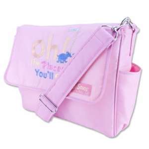   Dr. Seuss Pink Oh The Places Youll Go Messenger Diaper Bag Baby