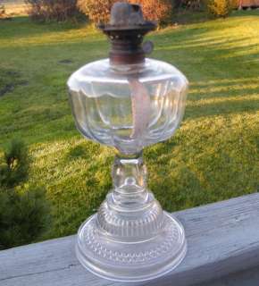 THIS IS AN OLD 18th CENTURY KEROSENE / OIL LAMP LANTERN LAMP