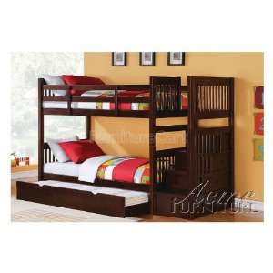  Acme Furniture Alem Bunk Bed with Trundle 37020 37024 