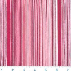  44 Wide Yarn Dyed Stretch Twill Stripes Red Fabric By 