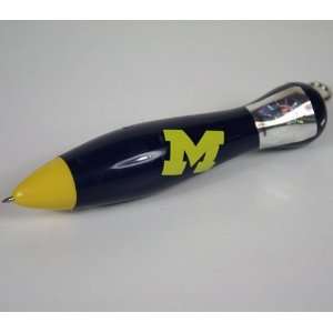  Michigan Wolverines NCAA Projection Logo Light Ball Point 