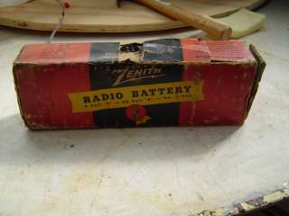 Zenith Radio Battery #Z 985 Used, Non Working  