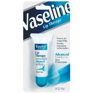  Vaseline Lip Therapy, Advanced Formula Skin Protectant .35 
