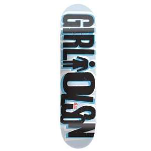 Girl Alex Olson Big Girl # 7 Skateboard Deck  Sports 