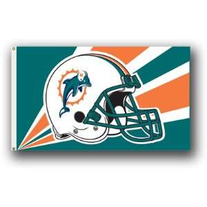  Miami Dolphins Officially licensed 3 x 5 Flag