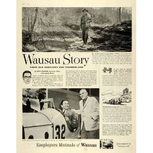  1957 Ad Wausau Story Bart Grabow Editor Indianapolis News 