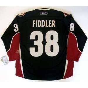  Vernon Fiddler Phoenix Coyotes 3rd New Jersey Real Rbk 