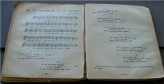 Le Coq, French Scout Song Book, 1935, Interesting  