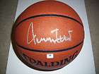 Authentic JERRY WEST Autograph Spalding I/O Basketball 