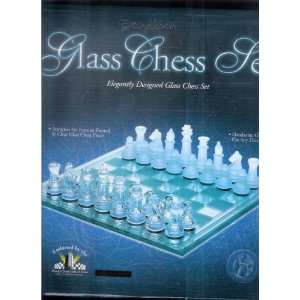  Glass Chess Set. Toys & Games