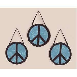  Peace Sign Blue Wall Hangings