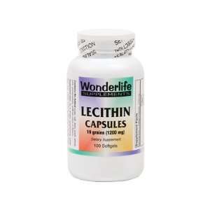  Lecithin 1200 mg 100 Softgels