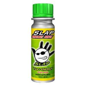 Slap Energy Shot  Green Apple  12 pack  Grocery & Gourmet 