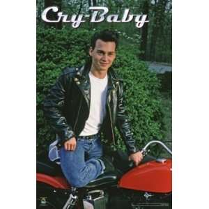  Cry Baby Johnny Depp Movie Bike Poster 22.5 X 34 1132 