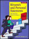Resumes and Personal Statements for Health Professionals, (1883620015 
