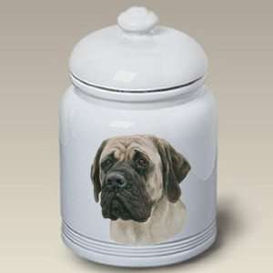  Mastiff Ceramic Treat Jar 10 High #45113 Kitchen 