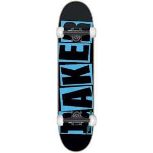  Baker Brand Logo Blue Complete Skateboard   7.75 w 