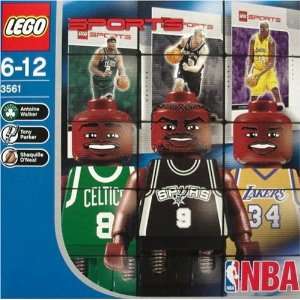 Lego 3561   NBA Player Figures Shaq, Parker, and Walker 