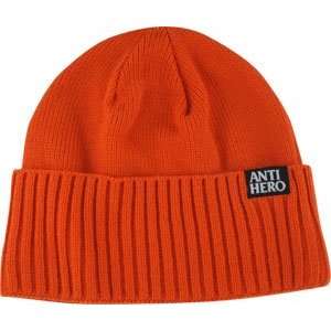  Anti Hero Washout Beanie Orange