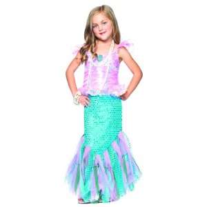 Lets Party By Leg Avenue Magic Mermaid Toddler / Child Costume / Green 