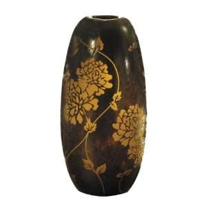  Dale Tiffany PG80178 Preston Oval Decorative Vase, 6 Inch 