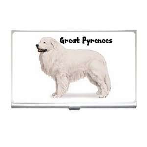  Great Pyrenees Business Card Holder Case