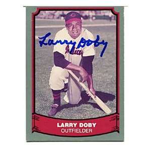  Larry Doby Autographed / Signed 1988 Pacific Card Sports 