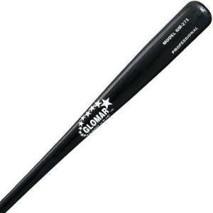 Glomar 271 Model Solid Black Ash Wood Baseball Bat   34 
