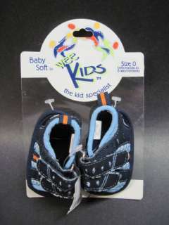 Baby Boy Wee Kids Size 0 NEWBORN Sandles Shoes Blue  