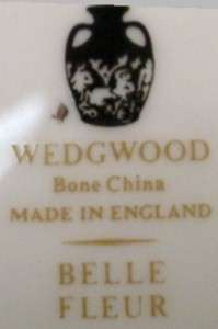 WEDGWOOD china BELLE FLEUR R4356 pattern RIMMED SOUP  